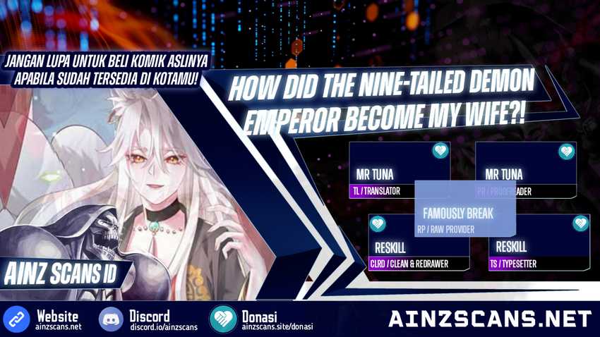 Komik It’s Just Fortune-Telling, How Did the Nine-Tailed Demon Emperor Become My Wife?! Chapter 15 gambar nomor 1
