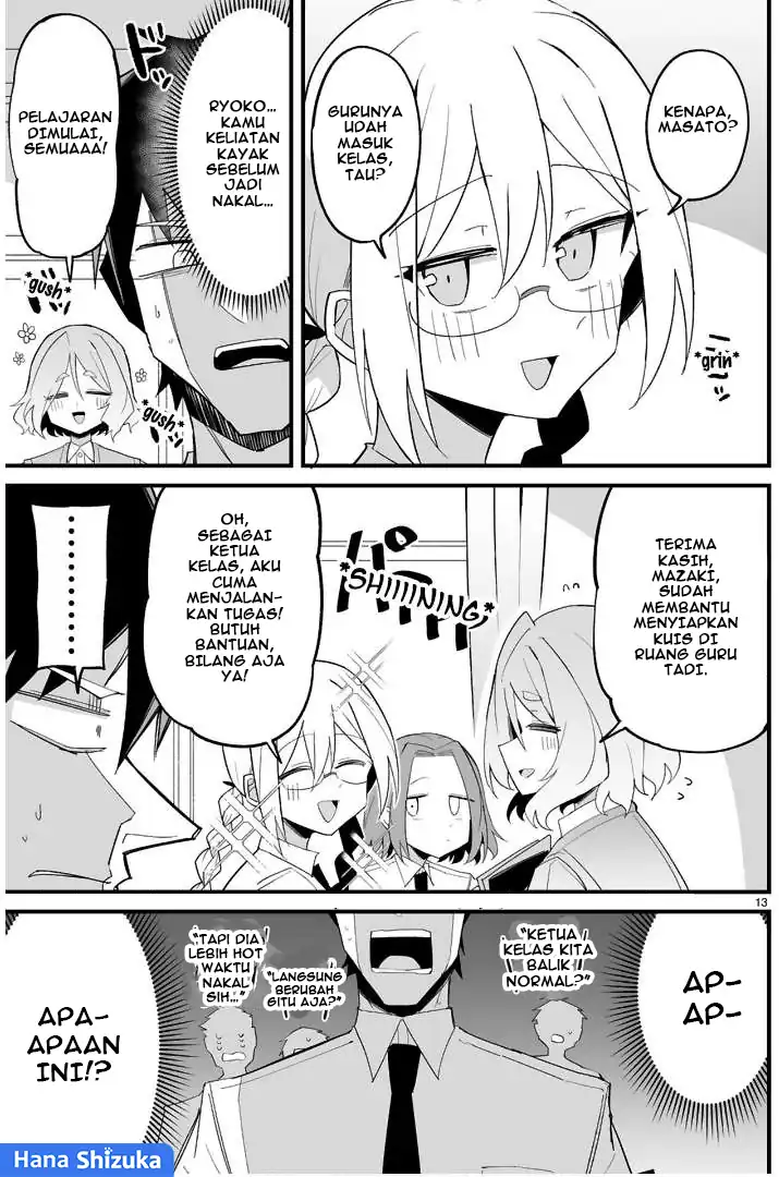 Iinchou Desu ga Furyou ni Naru Hodo Koi Shitemasu! Chapter 12 Gambar 14