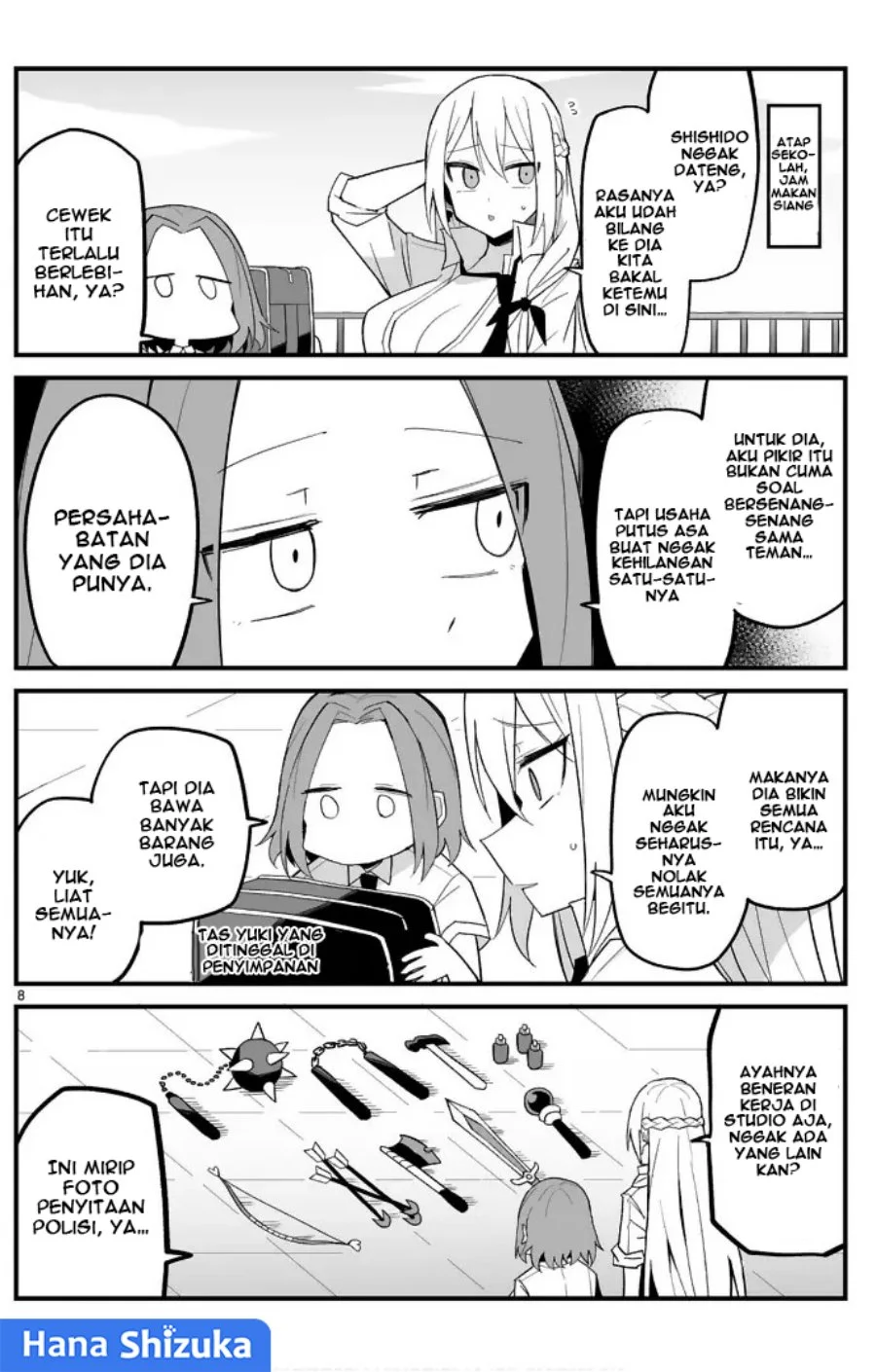 Iinchou Desu ga Furyou ni Naru Hodo Koi Shitemasu! Chapter 8 Gambar 9