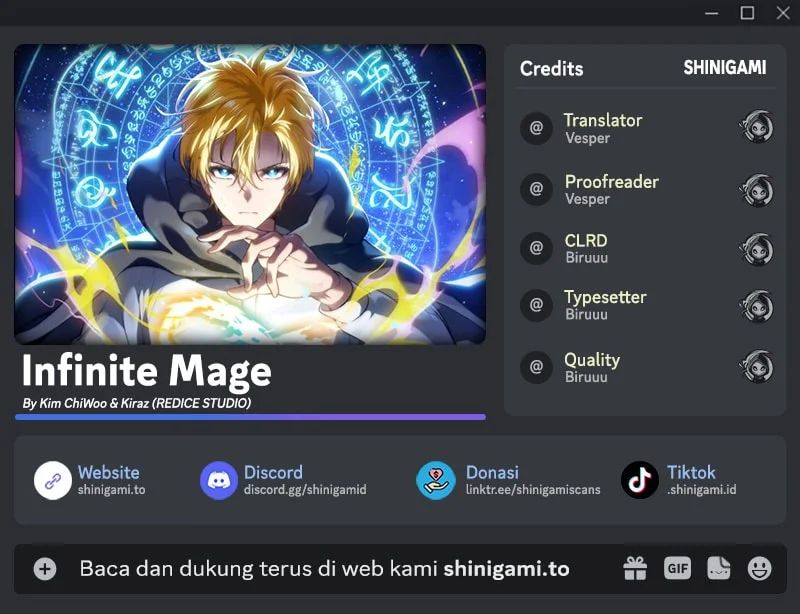 Komik Infinite Mage Chapter 149 gambar nomor 1