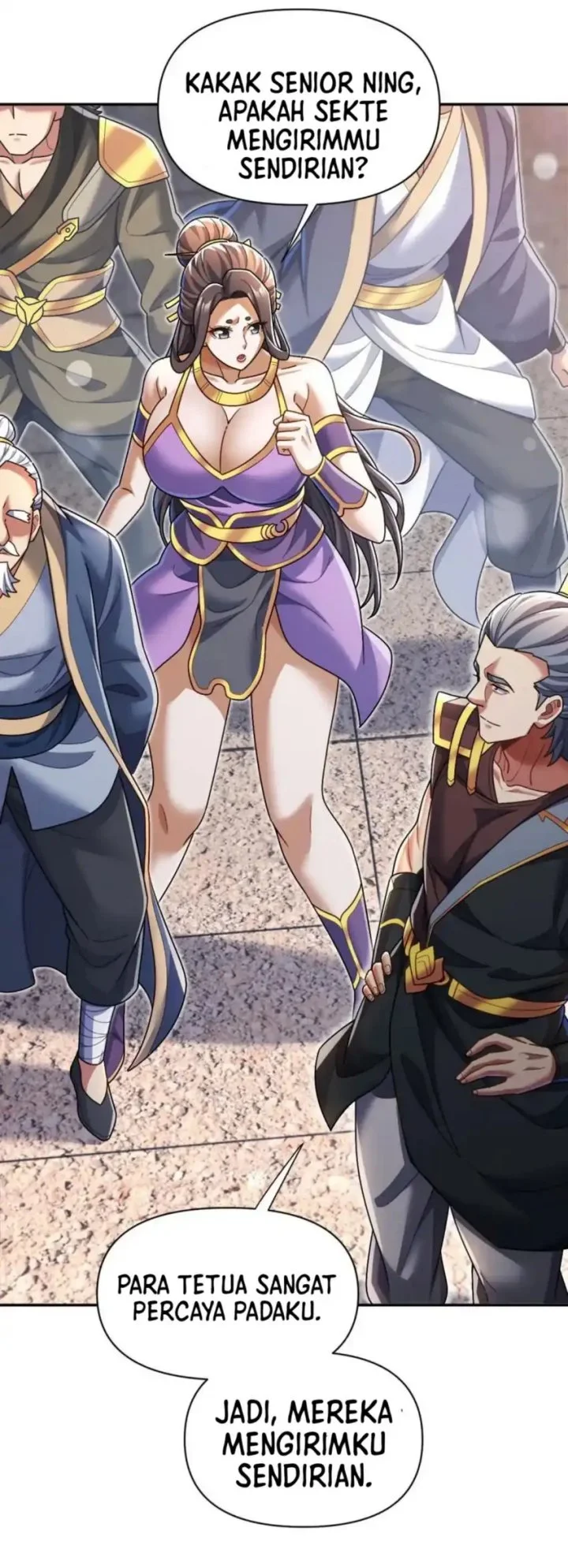 Invincible After Shocking My Empress Wife Chapter 95 Gambar 45