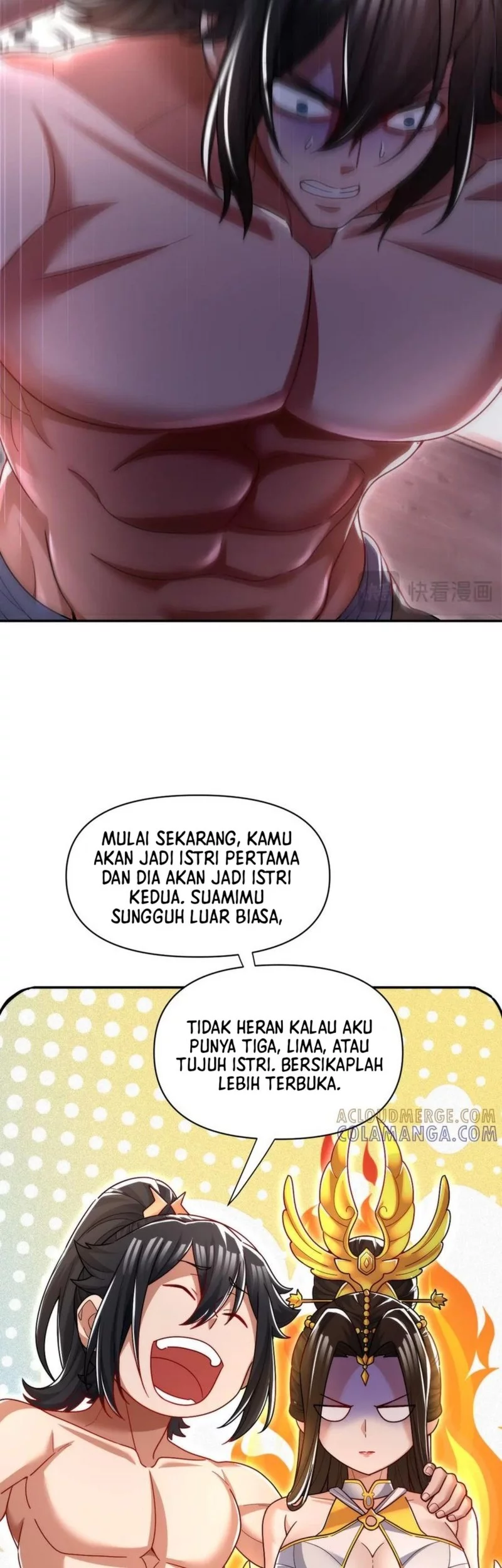 Invincible After Shocking My Empress Wife Chapter 91 Gambar 25