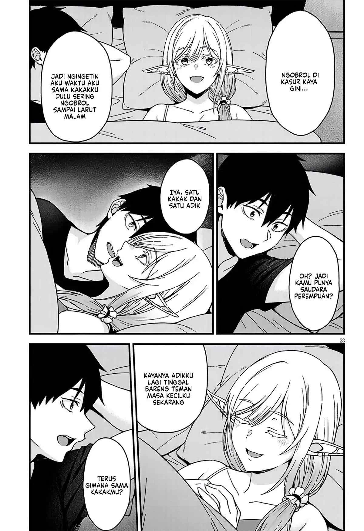 Isekai Kara Kita Elf to Tomo ni Sugosu Nichijou Chapter 2 Gambar 25