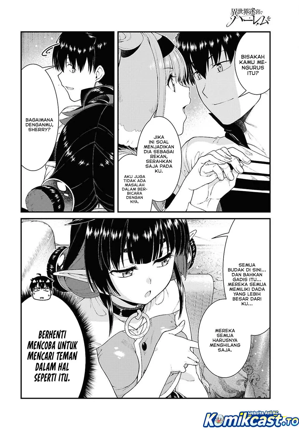 Isekai Meikyuu de Harem wo Chapter 102 Gambar 13