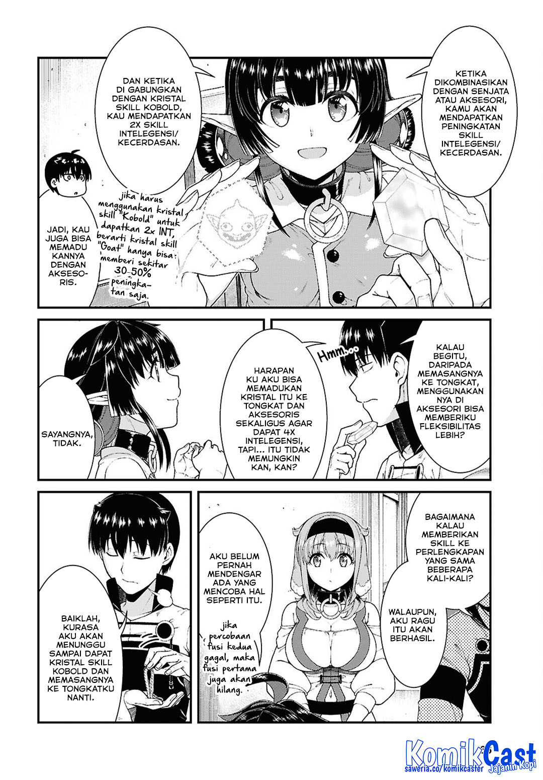 Isekai Meikyuu de Harem wo Chapter 94 Gambar 4