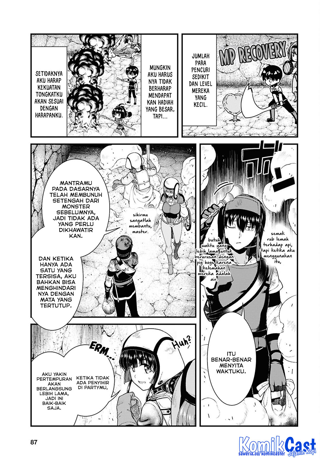 Isekai Meikyuu de Harem wo Chapter 96 Gambar 5