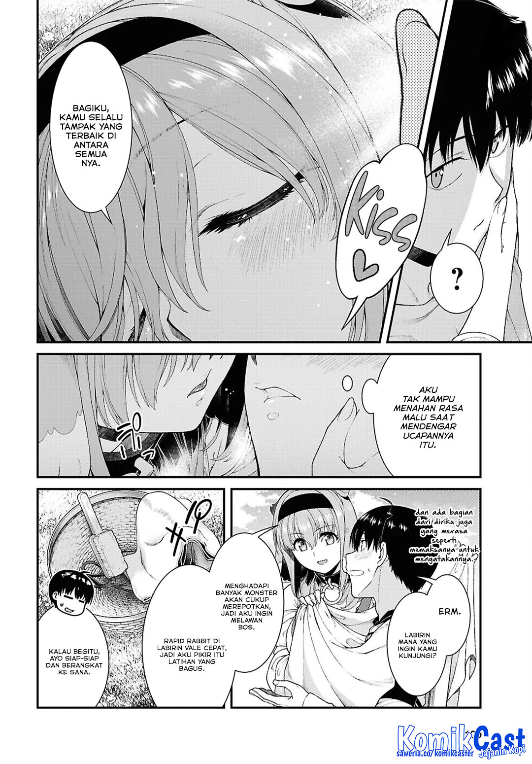 Isekai Meikyuu de Harem wo Chapter 98 Gambar 14