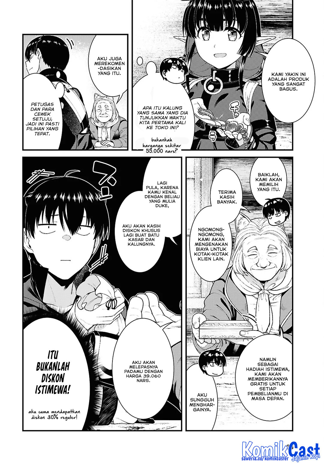 Manga Isekai Meikyuu de Harem wo Chapter 98 gambar nomor 2