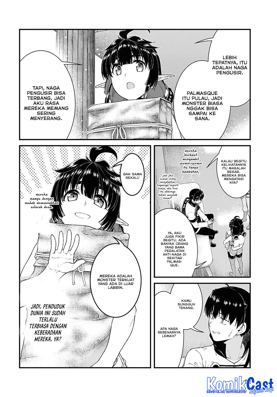 Isekai Meikyuu de Harem wo Chapter 98 Gambar 6