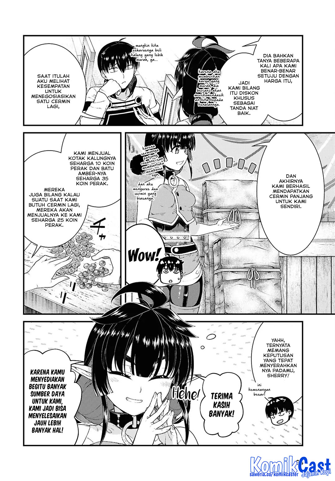 Isekai Meikyuu de Harem wo Chapter 98 Gambar 8