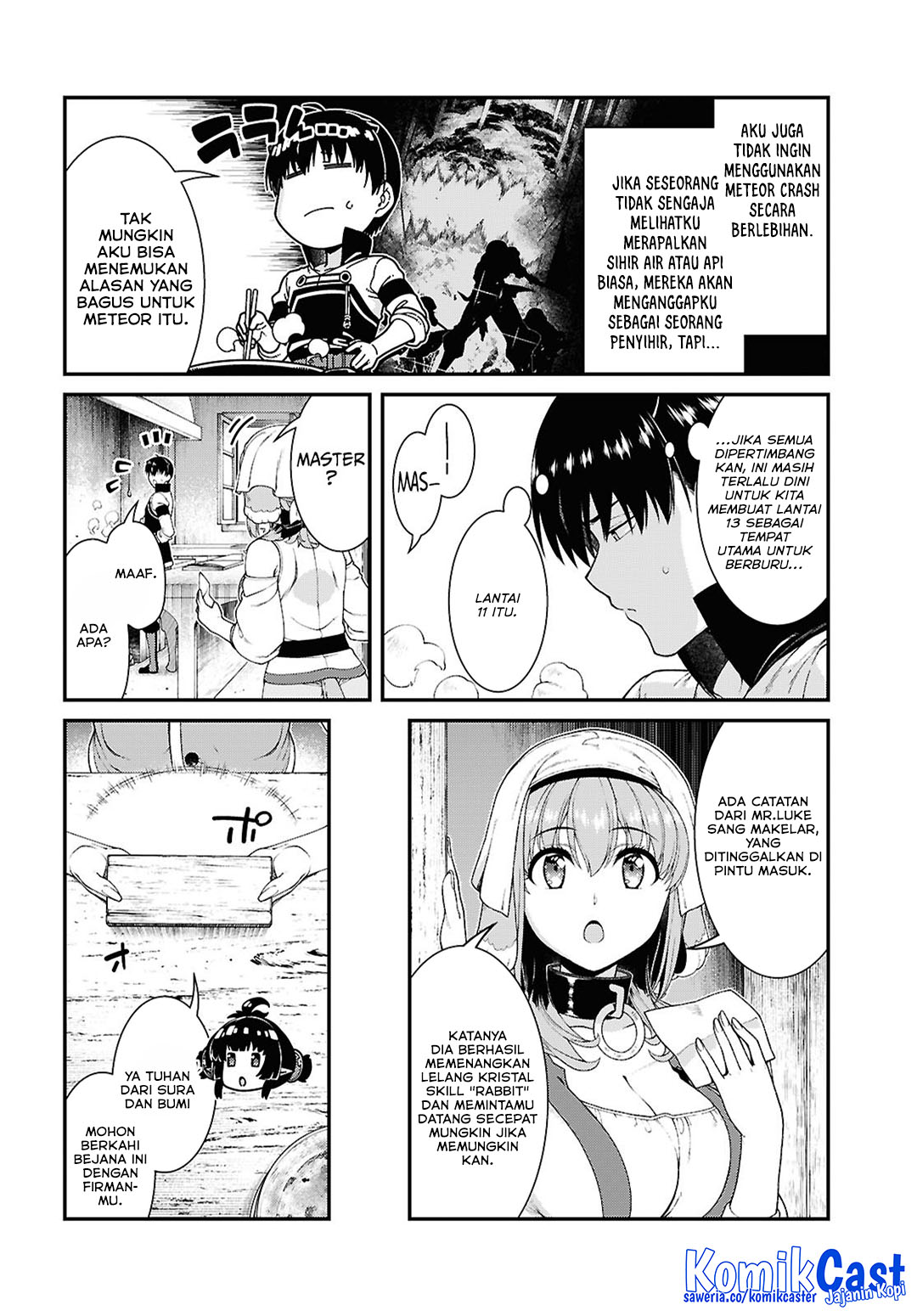 Manga Isekai Meikyuu de Harem wo Chapter 91 gambar nomor 2