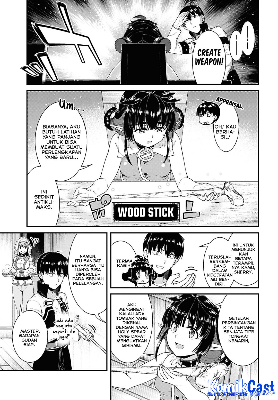 Isekai Meikyuu de Harem wo Chapter 91 Gambar 5