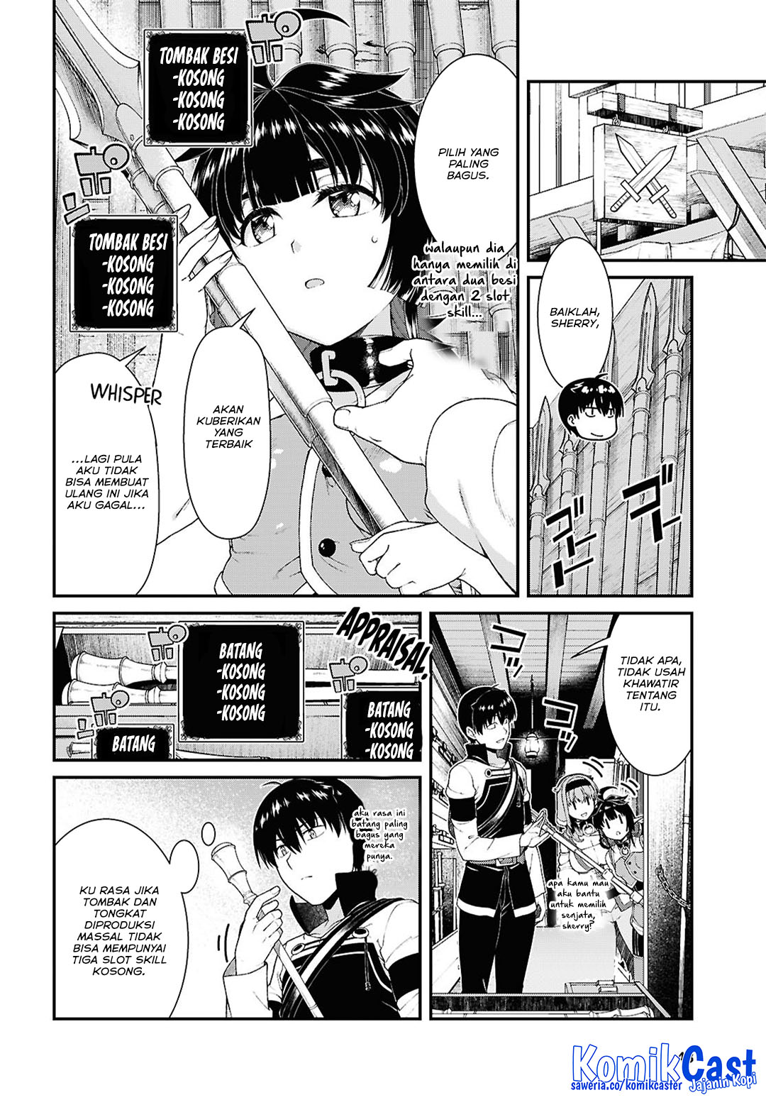 Isekai Meikyuu de Harem wo Chapter 92 Gambar 4