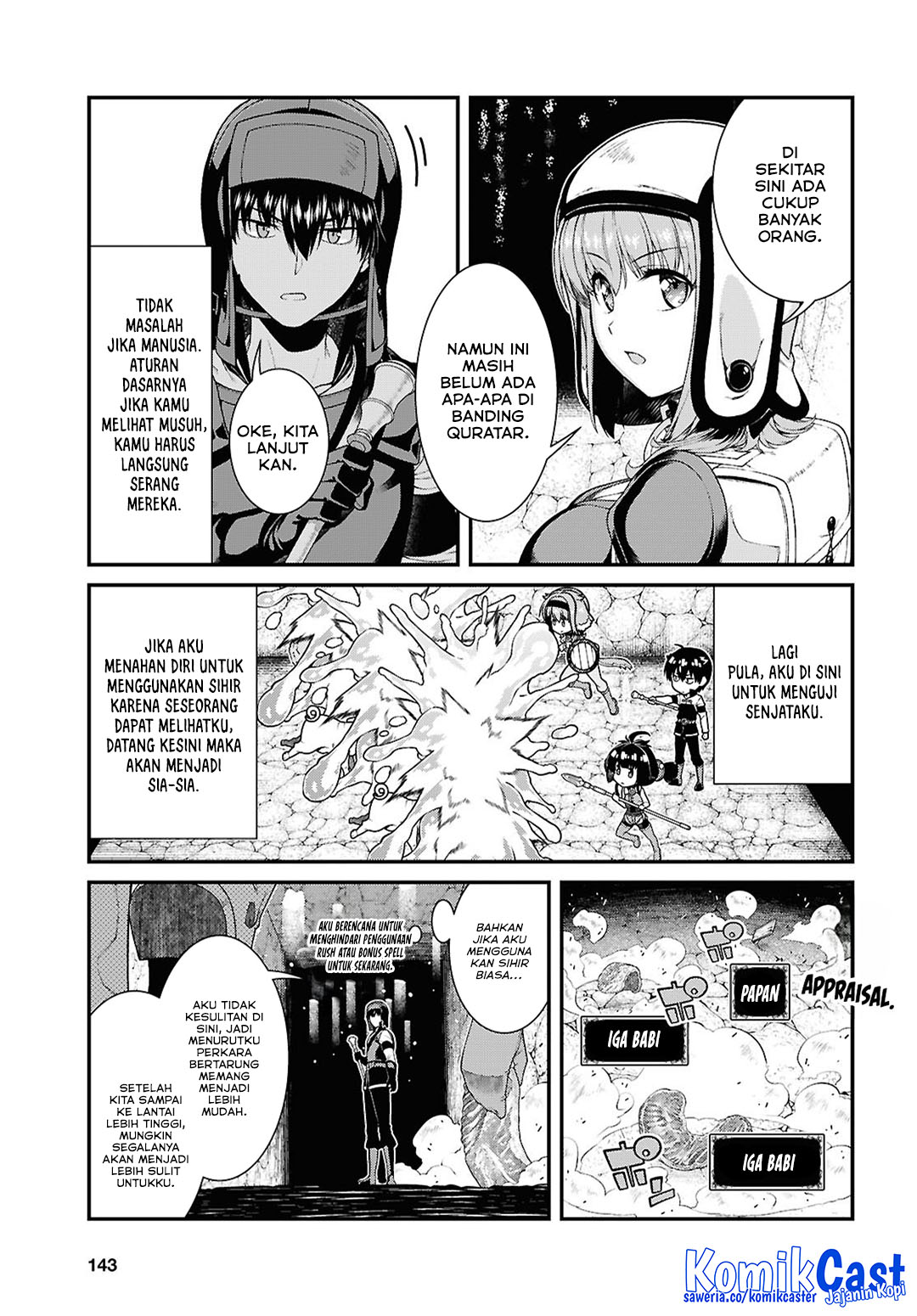 Isekai Meikyuu de Harem wo Chapter 93 Gambar 9