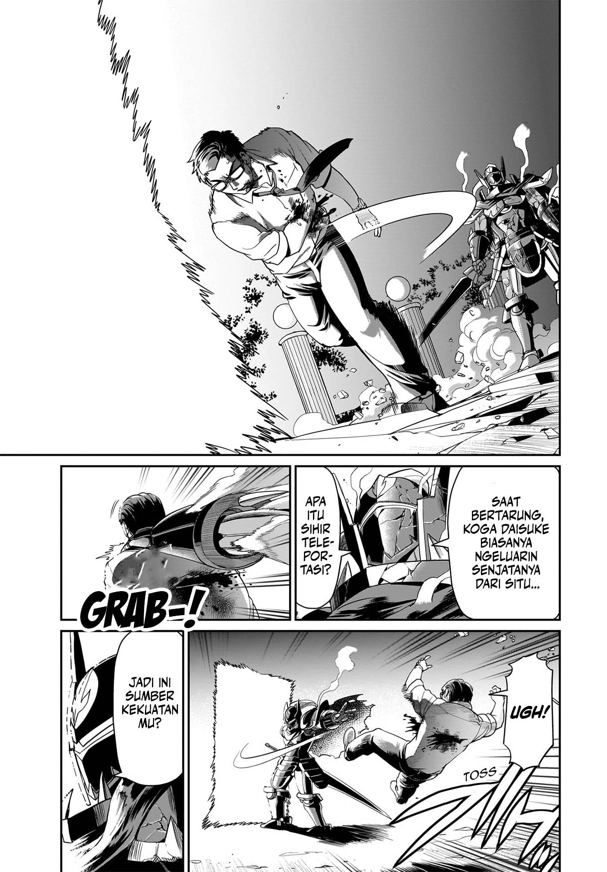 Isekai Shoukan Oji-san no Juumusou Life – Sabage Suki Salaryman wa Kaisha Owari ni Isekai e Chokki suru Chapter 28 Gambar 6