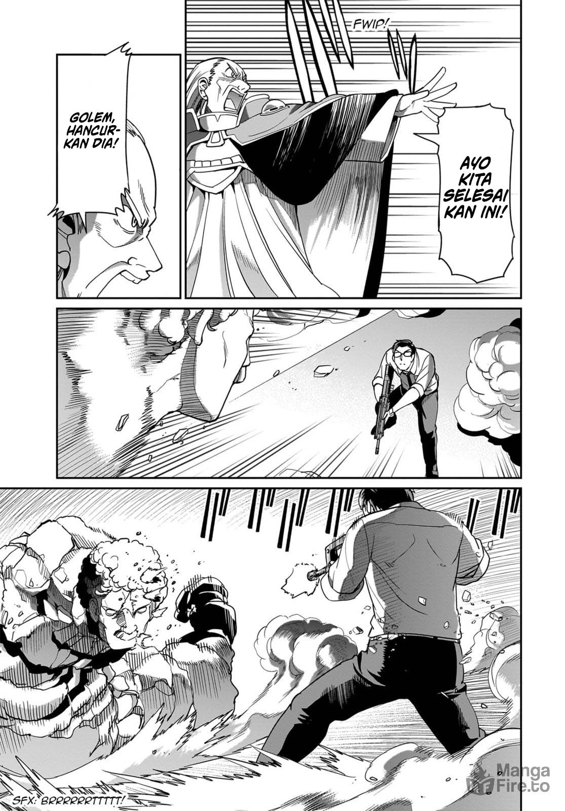 Isekai Shoukan Oji-san no Juumusou Life – Sabage Suki Salaryman wa Kaisha Owari ni Isekai e Chokki suru Chapter 39 Gambar 6