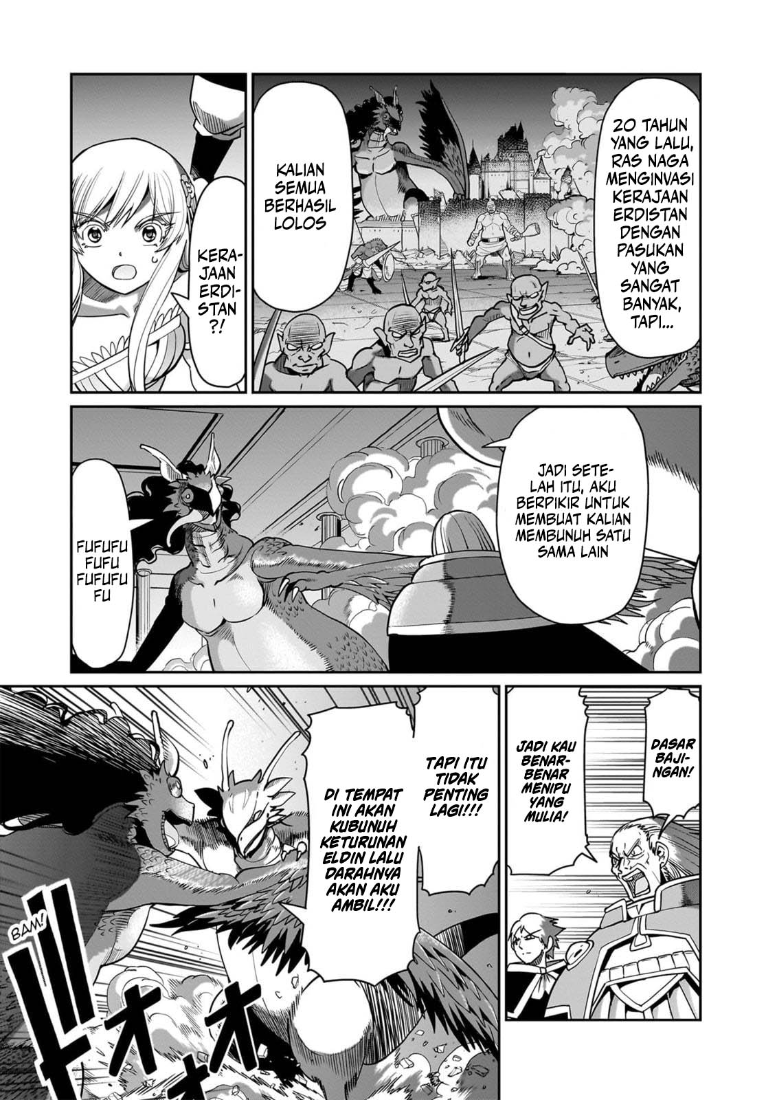 Isekai Shoukan Oji-san no Juumusou Life – Sabage Suki Salaryman wa Kaisha Owari ni Isekai e Chokki suru Chapter 56 Gambar 5