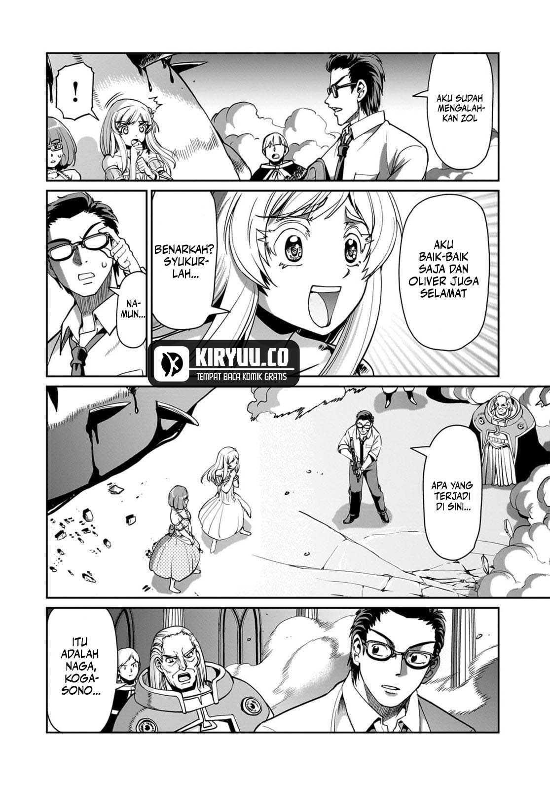 Manga Isekai Shoukan Oji-san no Juumusou Life – Sabage Suki Salaryman wa Kaisha Owari ni Isekai e Chokki suru Chapter 57 gambar nomor 2