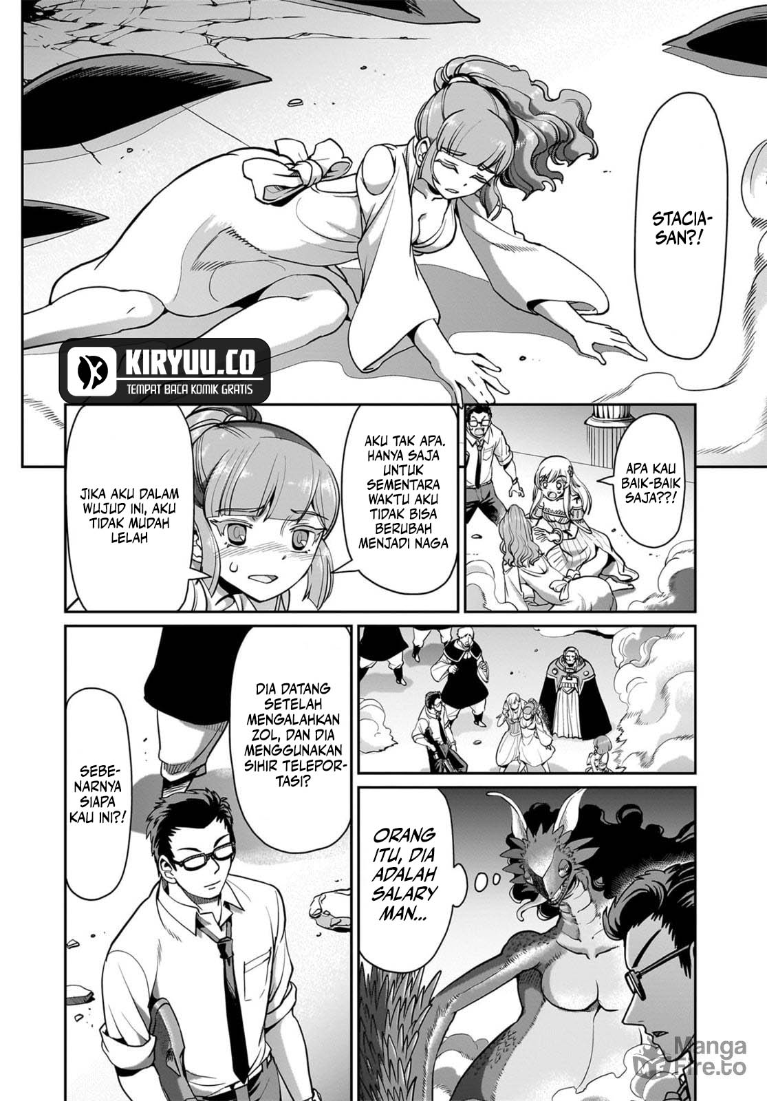 Isekai Shoukan Oji-san no Juumusou Life – Sabage Suki Salaryman wa Kaisha Owari ni Isekai e Chokki suru Chapter 57 Gambar 4