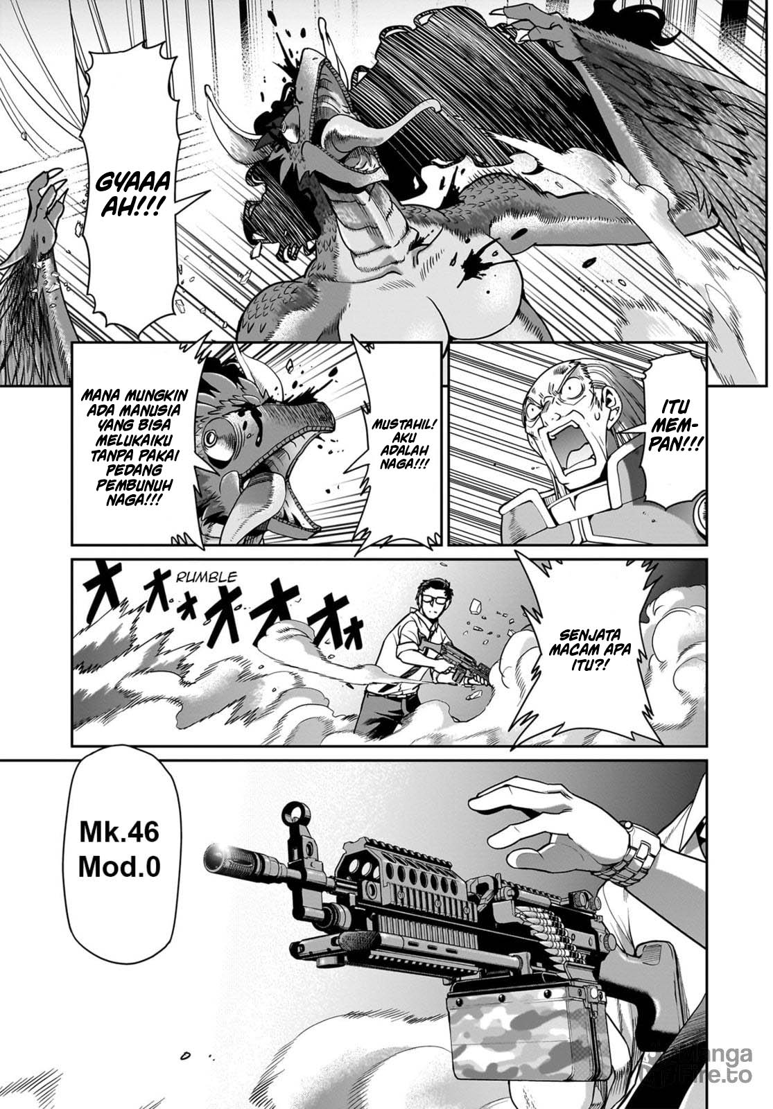 Isekai Shoukan Oji-san no Juumusou Life – Sabage Suki Salaryman wa Kaisha Owari ni Isekai e Chokki suru Chapter 57 Gambar 9