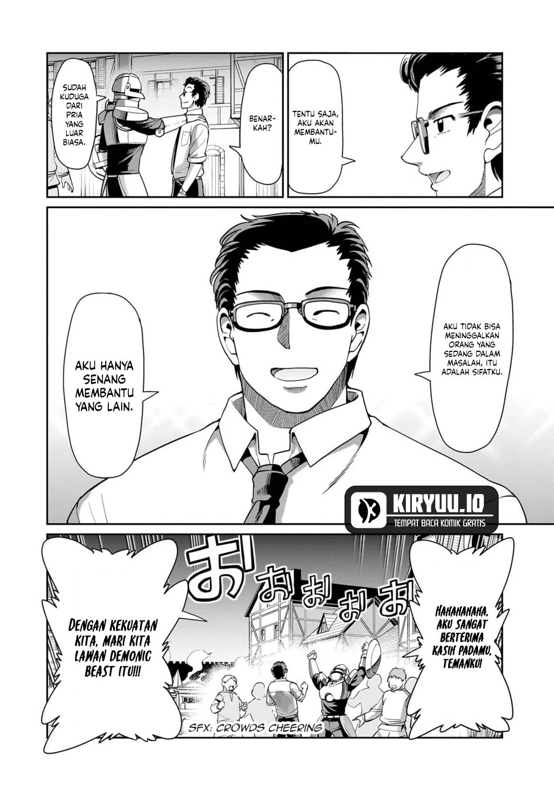 Isekai Shoukan Oji-san no Juumusou Life – Sabage Suki Salaryman wa Kaisha Owari ni Isekai e Chokki suru Chapter 67 Gambar 18