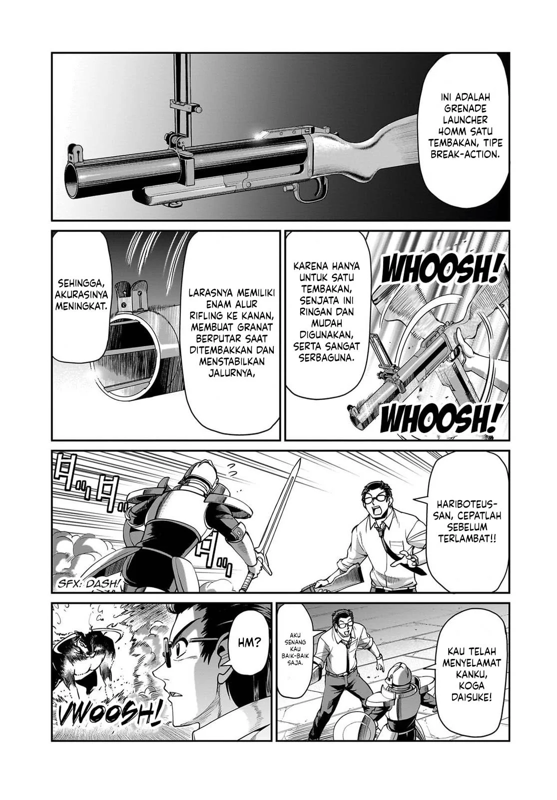 Isekai Shoukan Oji-san no Juumusou Life – Sabage Suki Salaryman wa Kaisha Owari ni Isekai e Chokki suru Chapter 68 Gambar 16