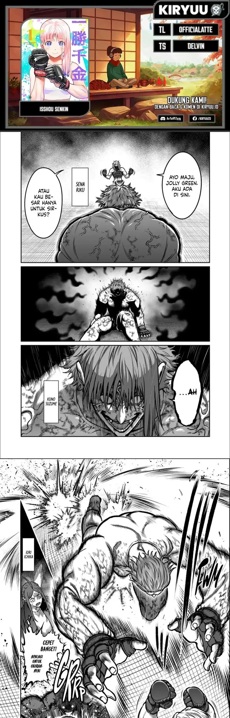 Komik Isshou Senkin Chapter 60 gambar nomor 1