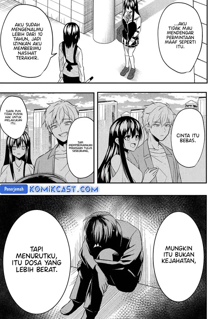 Jinsei Gyakuten Uwaki sare, Enzai wo Kiserareta Ore ga, Gakuen Ichi no Bishoujo ni Natsuka reru Chapter 6.1 Gambar 16