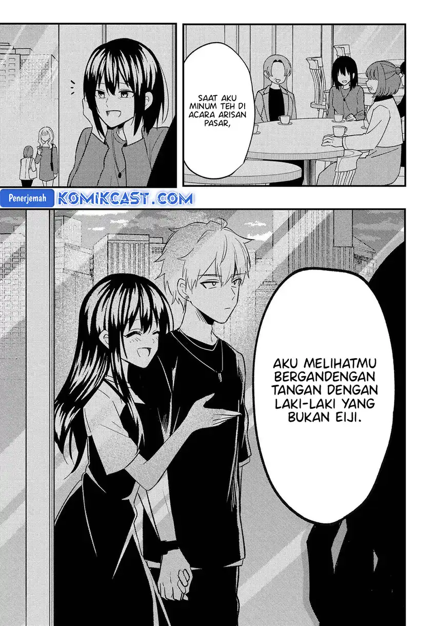 Jinsei Gyakuten Uwaki sare, Enzai wo Kiserareta Ore ga, Gakuen Ichi no Bishoujo ni Natsuka reru Chapter 6.1 Gambar 12