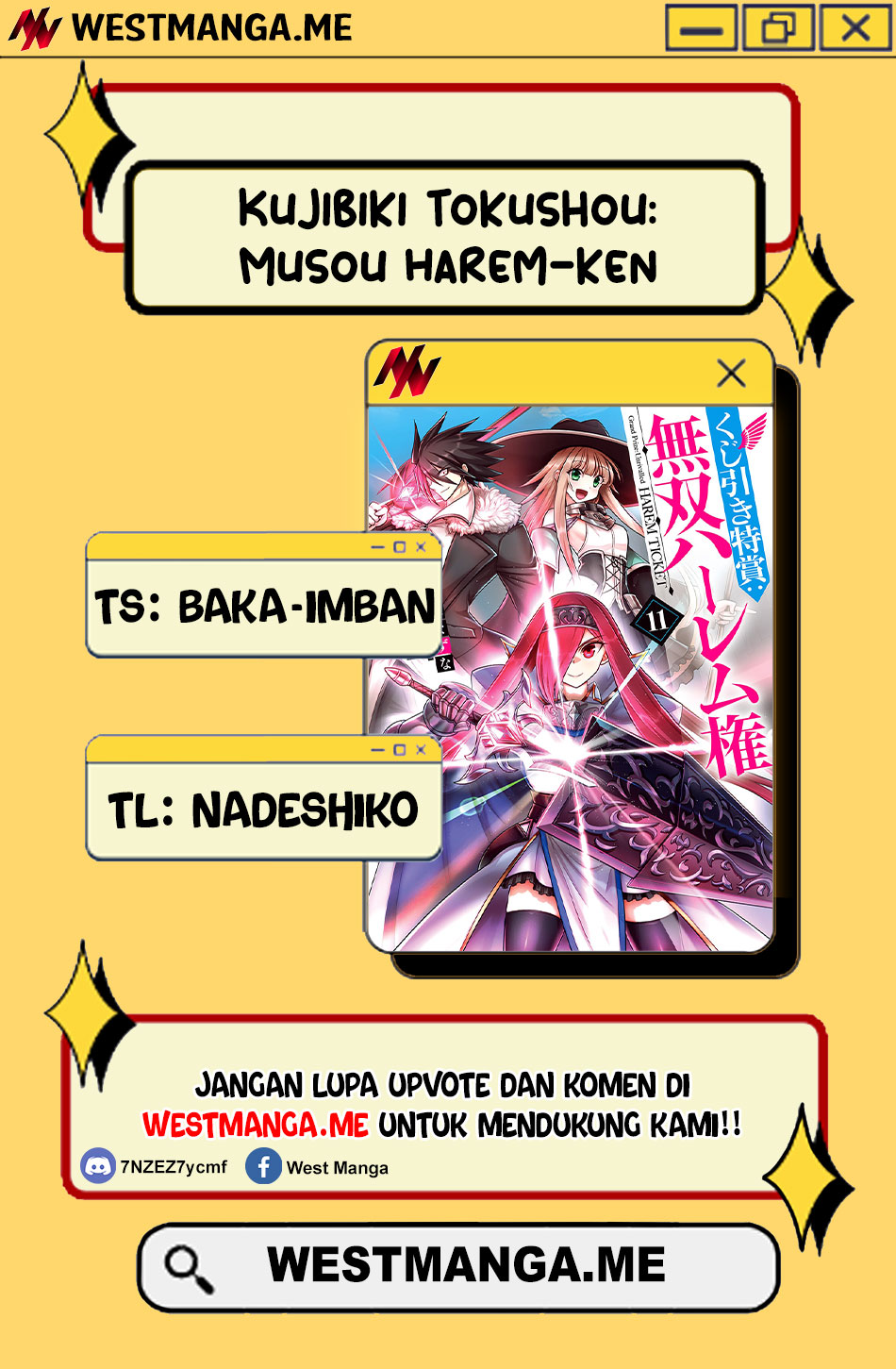 Manga Kujibiki Tokushou: Musou Harem-ken Chapter 53 gambar nomor 2
