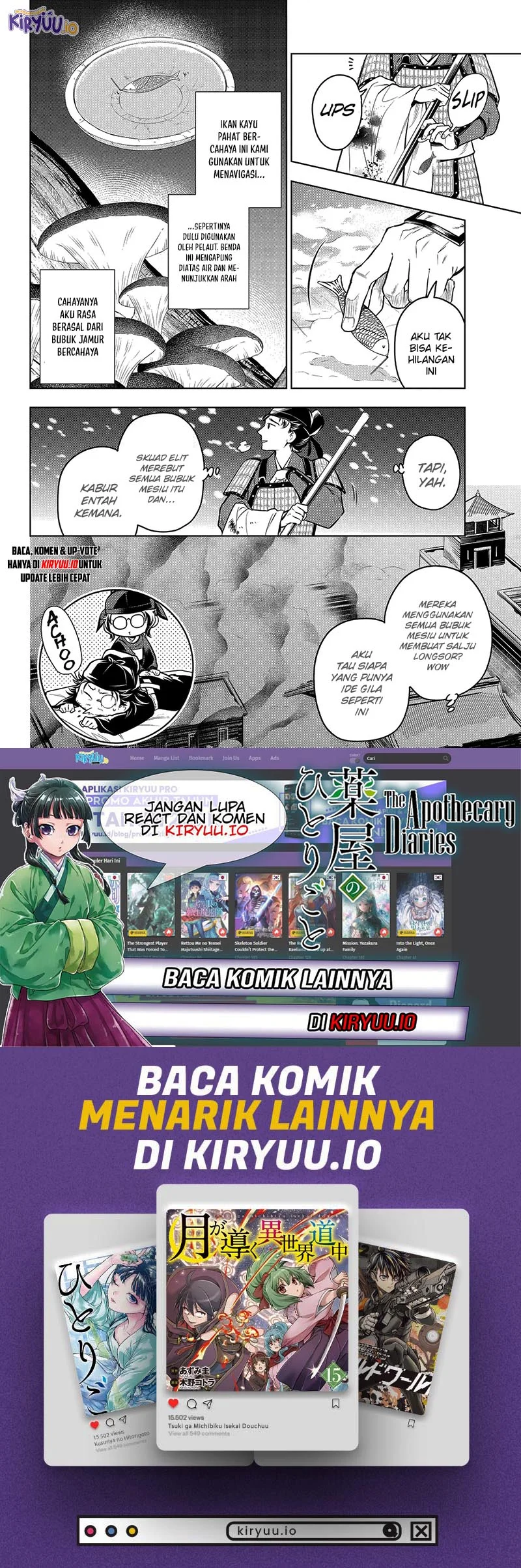 Kusuriya no Hitorigoto Chapter 81 Gambar 46