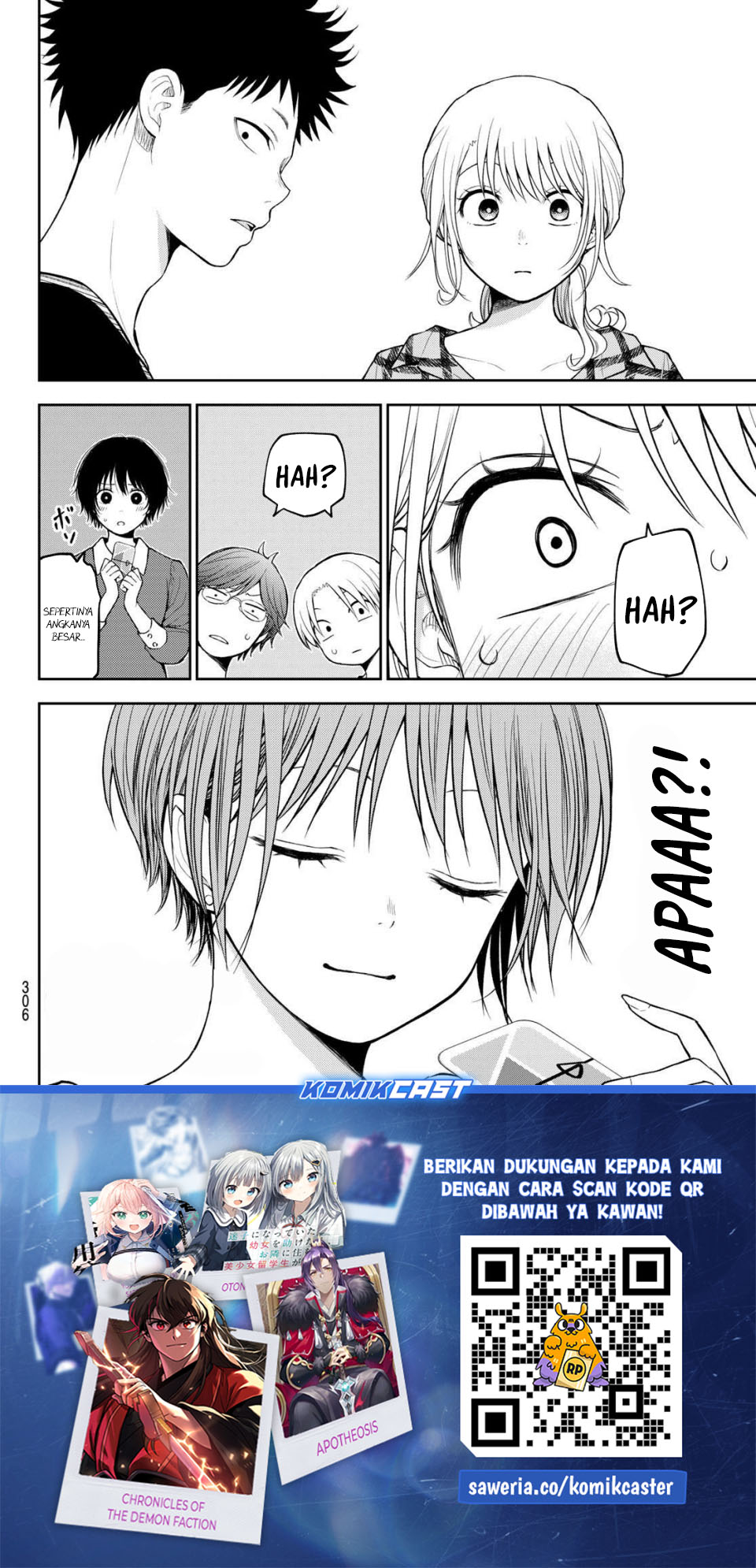 Kuroiwa Medaka ni Watashi no Kawaii ga Tsuujinai Chapter 190 Gambar 14