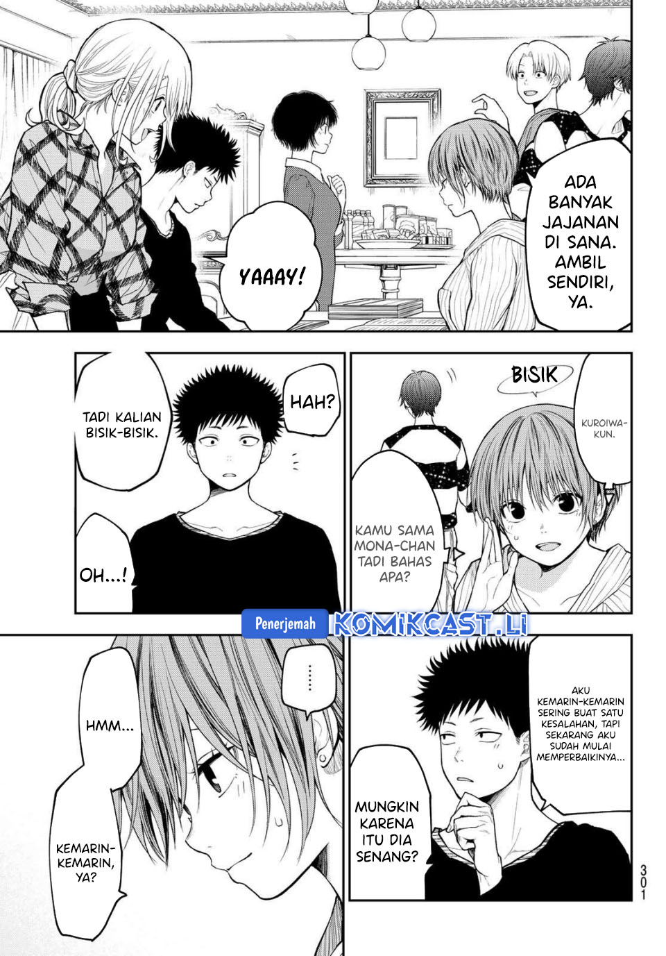 Kuroiwa Medaka ni Watashi no Kawaii ga Tsuujinai Chapter 190 Gambar 9