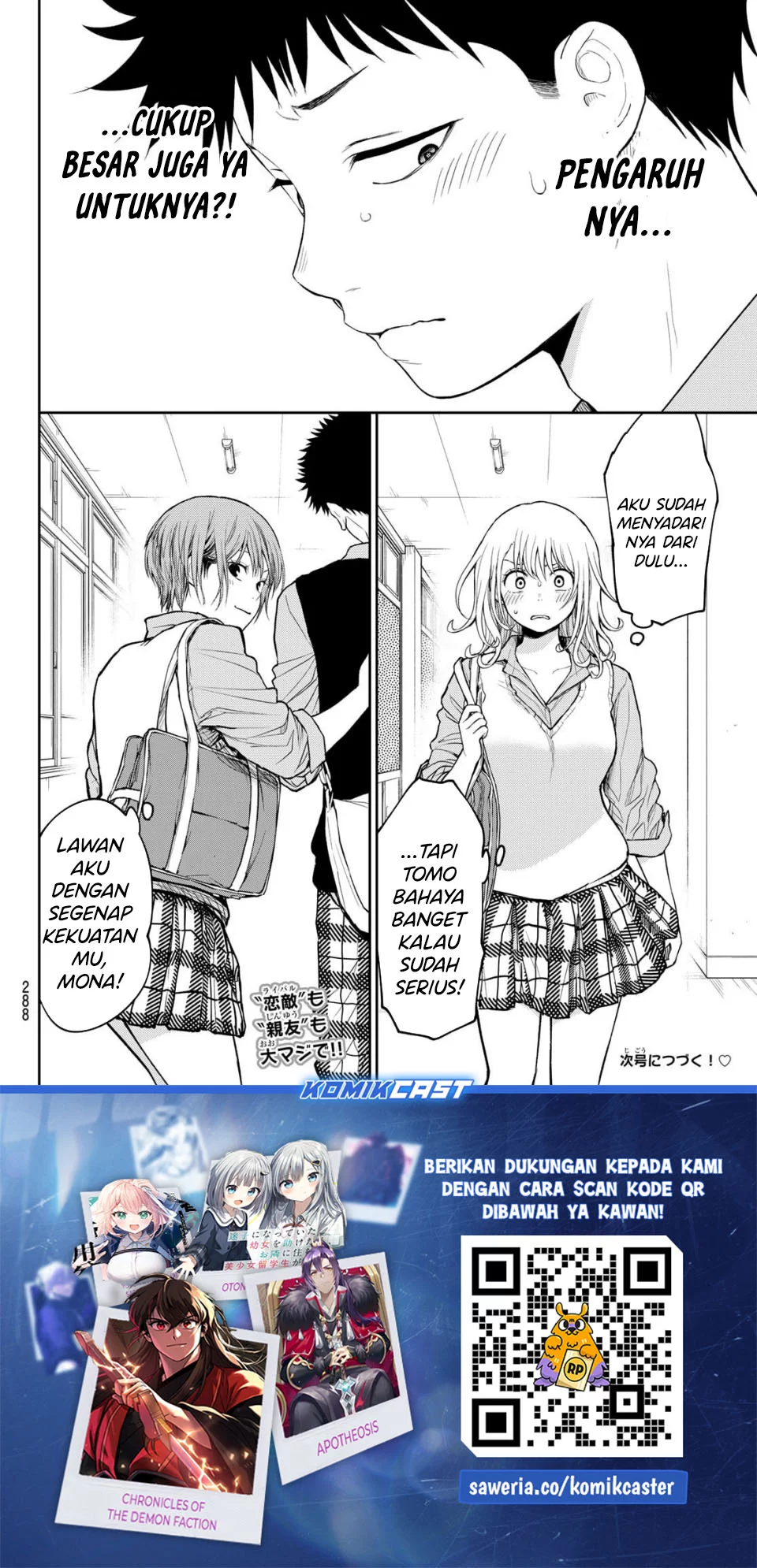 Kuroiwa Medaka ni Watashi no Kawaii ga Tsuujinai Chapter 195 Gambar 14