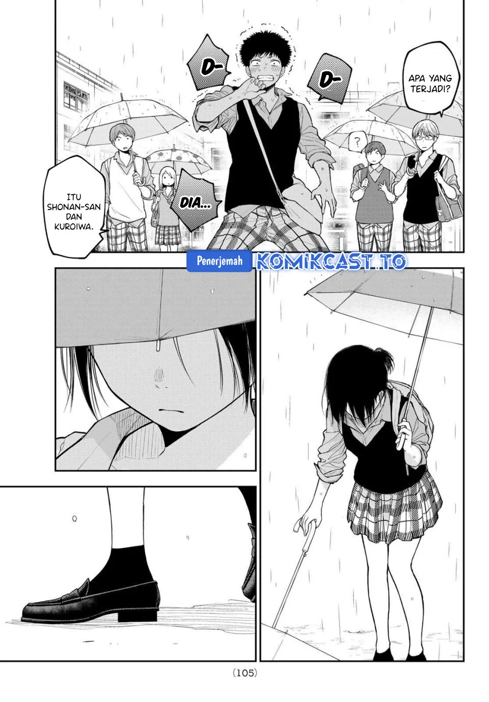 Kuroiwa Medaka ni Watashi no Kawaii ga Tsuujinai Chapter 200 Gambar 3