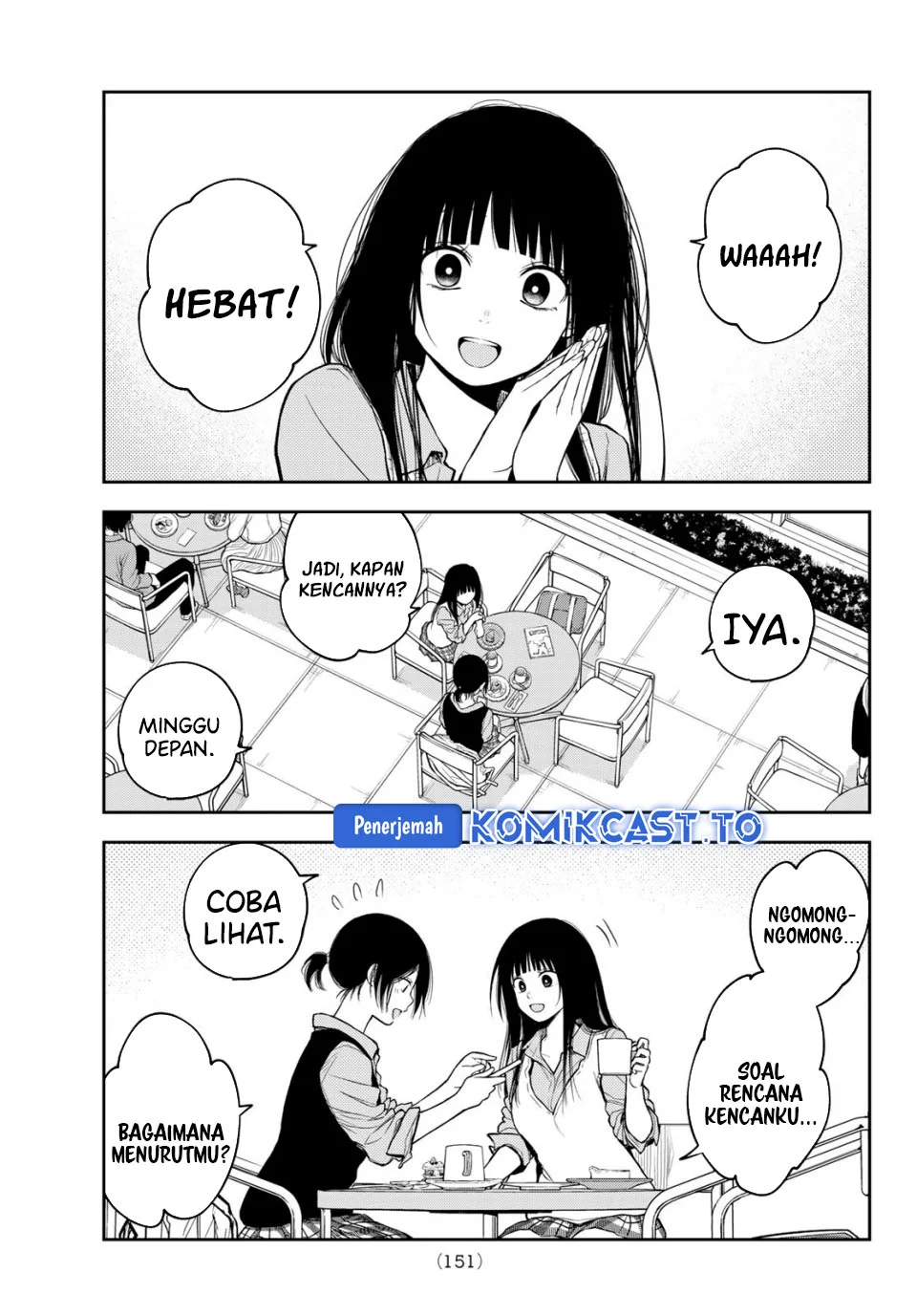 Kuroiwa Medaka ni Watashi no Kawaii ga Tsuujinai Chapter 202 Gambar 7