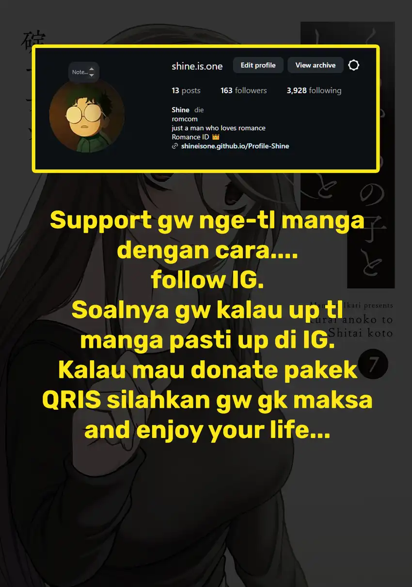 Kurai Anoko to Shitai koto Chapter 87 Gambar 15