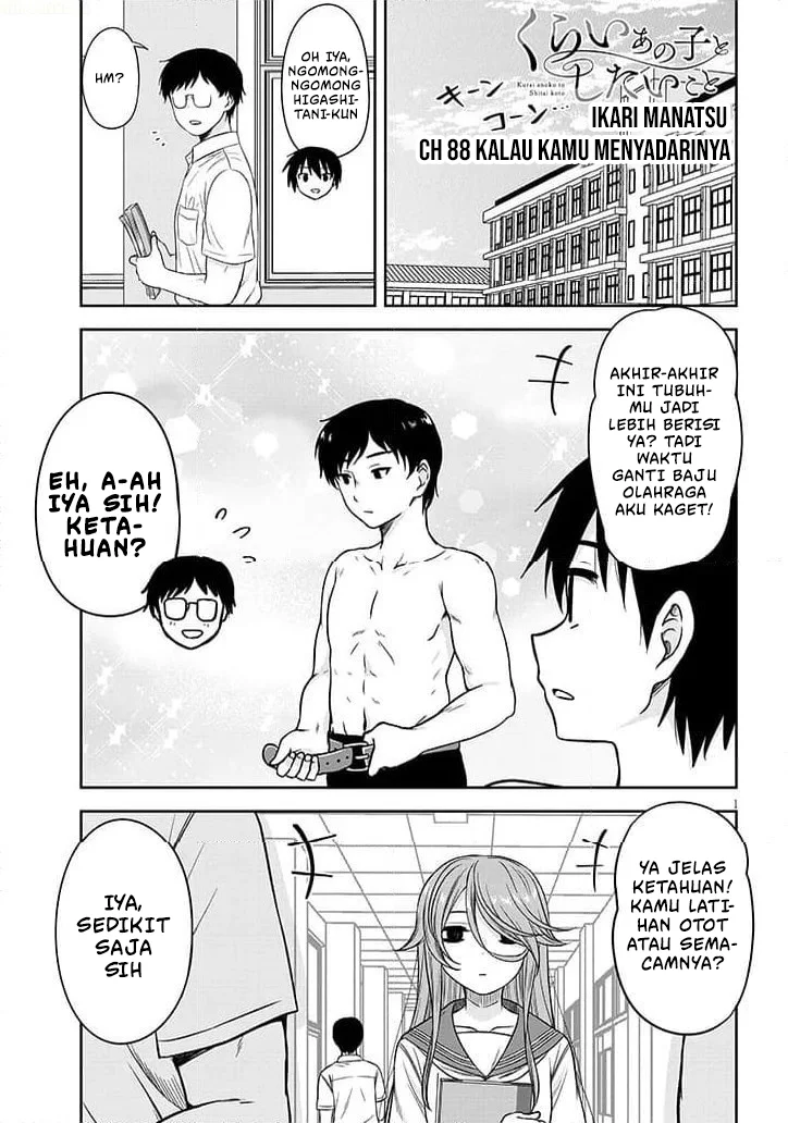 Manga Kurai Anoko to Shitai koto Chapter 88 gambar nomor 2