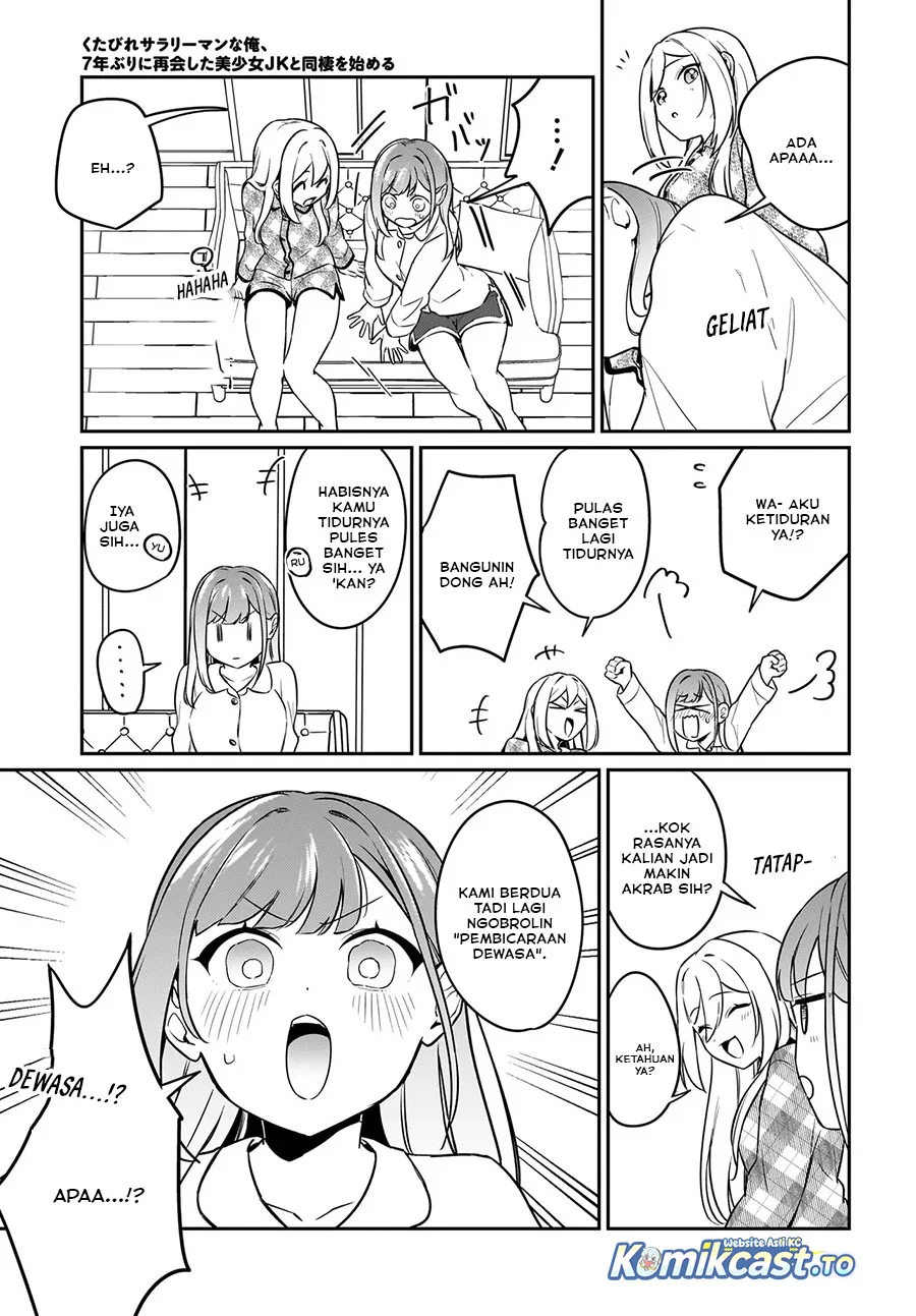 Kutabire Salarymen no Ore, 7nenburi ni Saikai shita Bishoujo JK to Dosei wo Hajimaru Chapter 20 Gambar 9