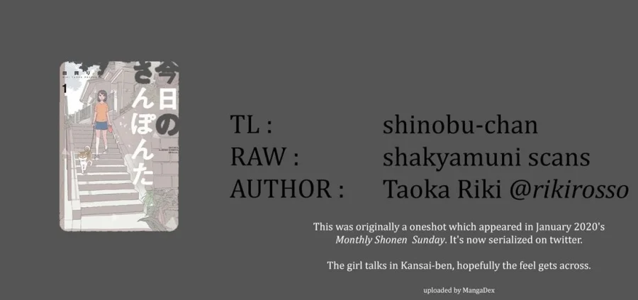 Kyou no Sanponta Chapter 0.1 Gambar 28