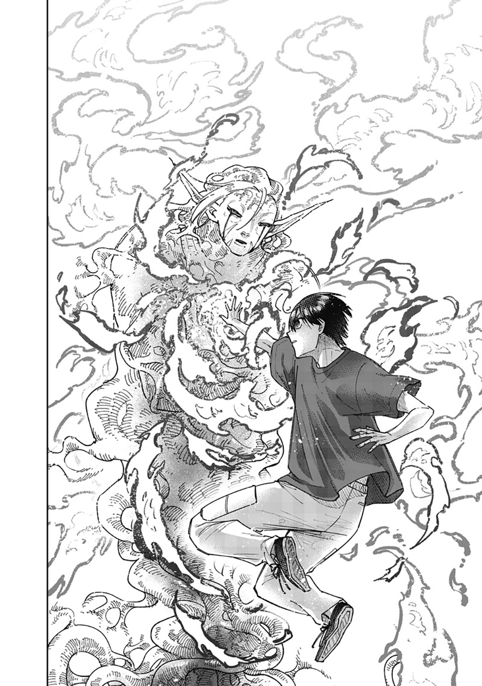 Kyuuseishu MESHIA ~Isekai wo sukutta moto yuusha ga mamono no afureru genjitsu sekai wo musou suru~ Chapter 59 Gambar 19