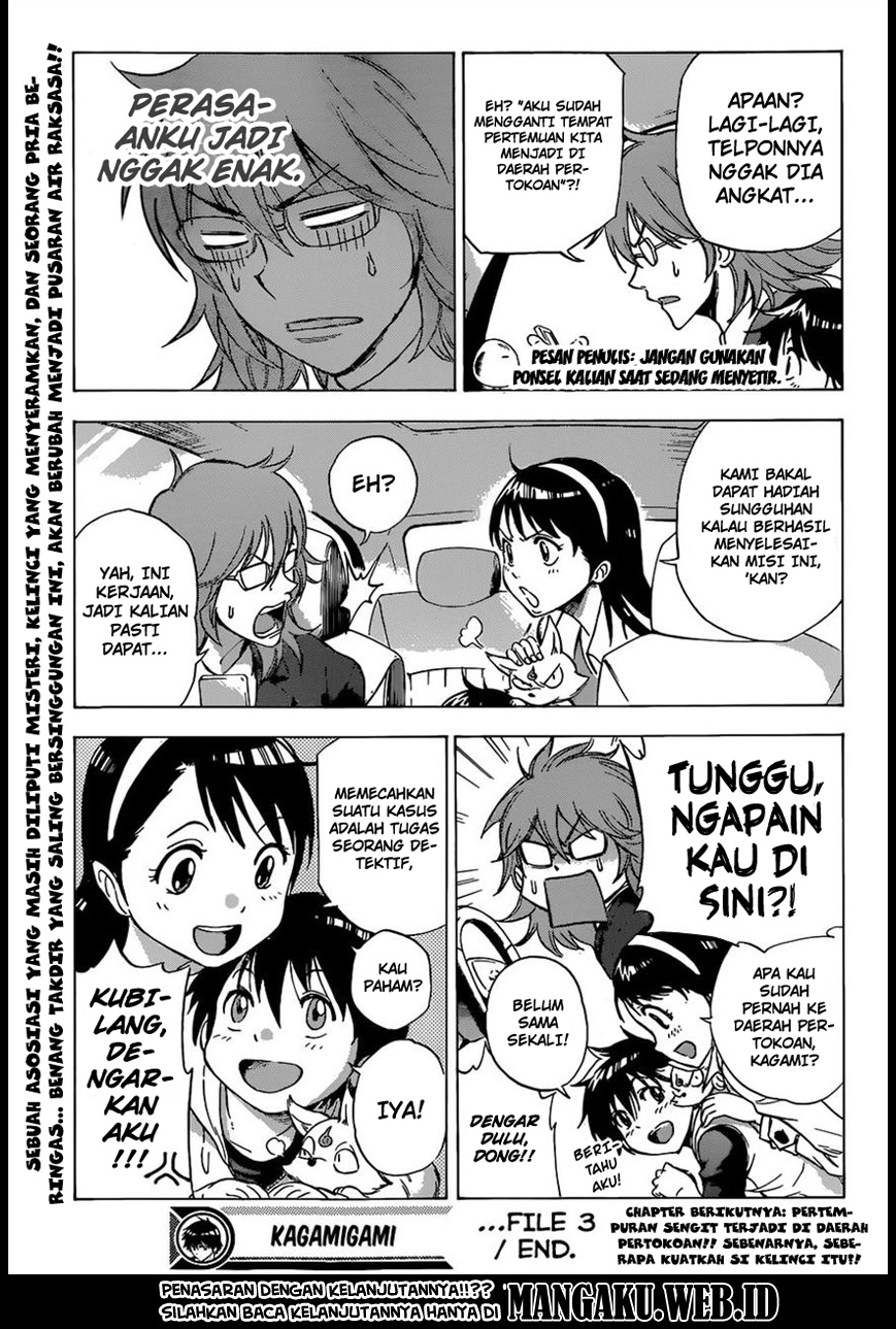 Kagamigami Chapter 3 Gambar 23