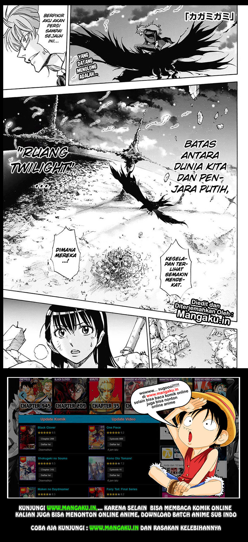 Manga Kagamigami Chapter 38 gambar nomor 2