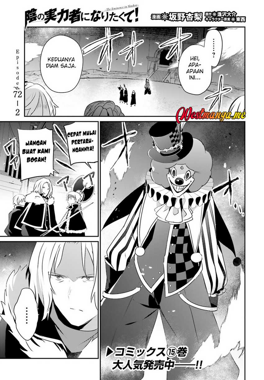 Kage no Jitsuryokusha ni Naritakute Chapter 72.2 Gambar 3