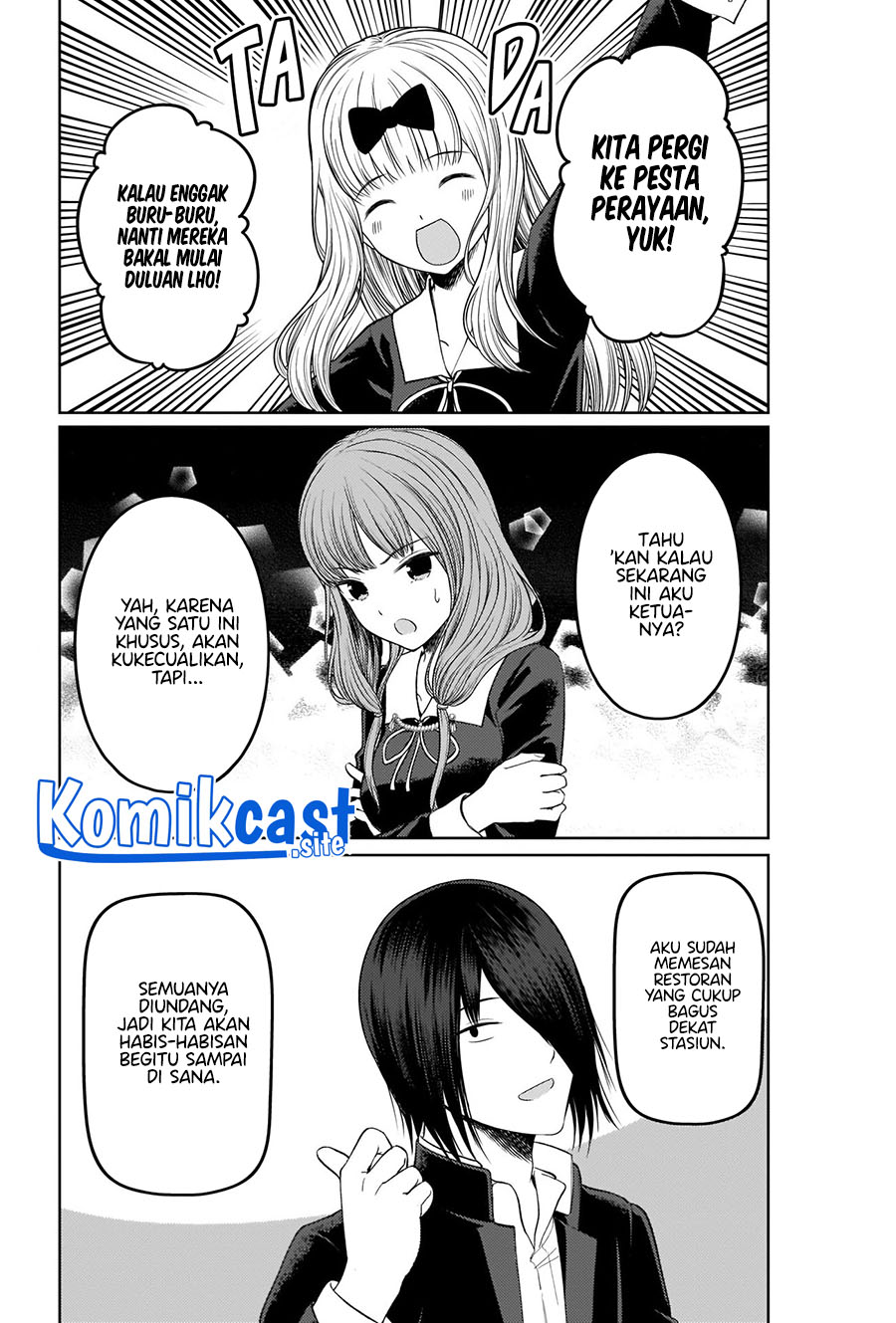 Kaguya-sama wa Kokurasetai – Tensai-tachi no Renai Zunousen Chapter 281 Gambar 26