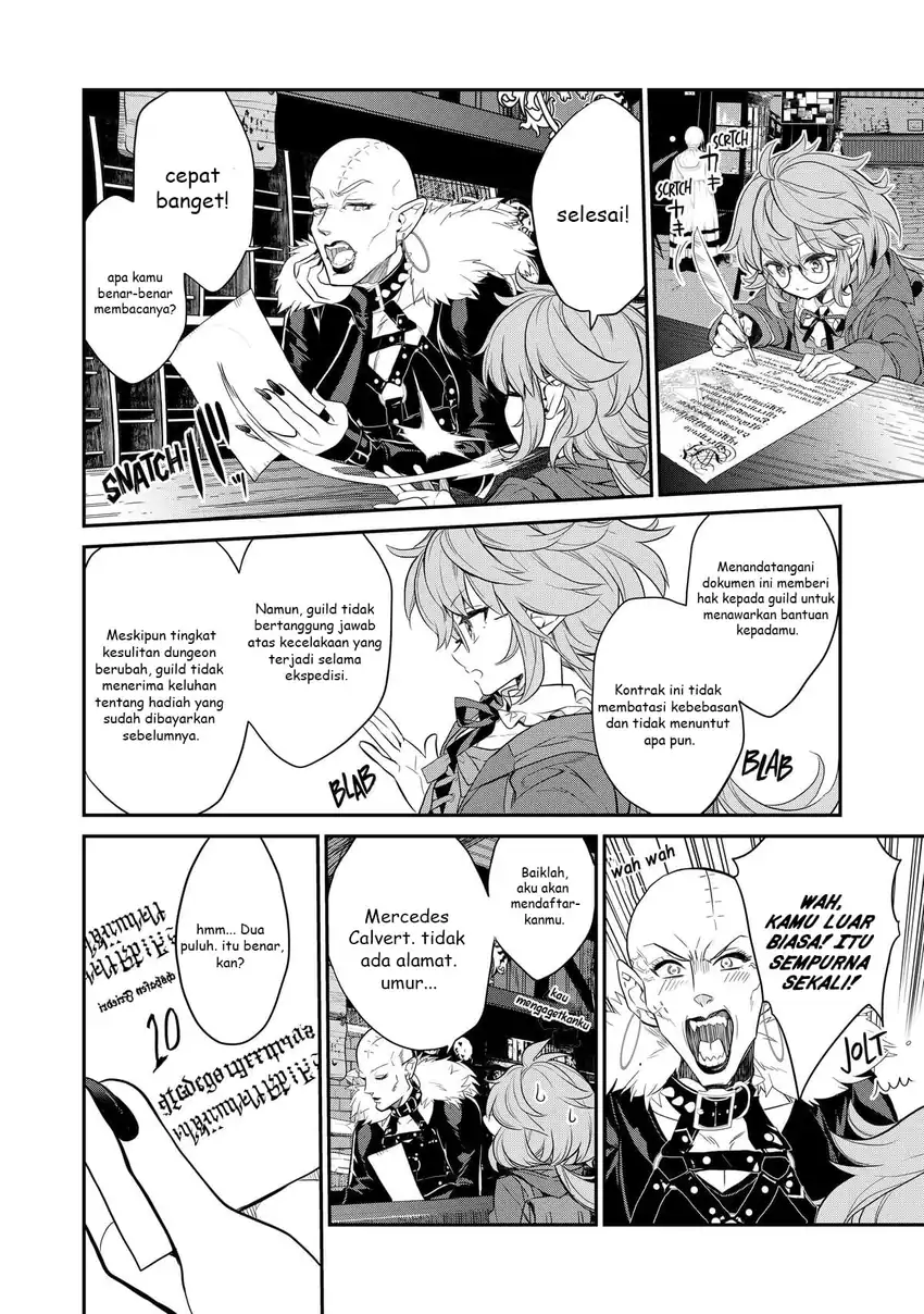 Kaketa Tsuki no Mercedes ~Kyuuketsuki no Kizoku ni Tensei Shitakedo Sute Rare Sounanode Dungeon o Seiha Suru~ Chapter 3 Gambar 25