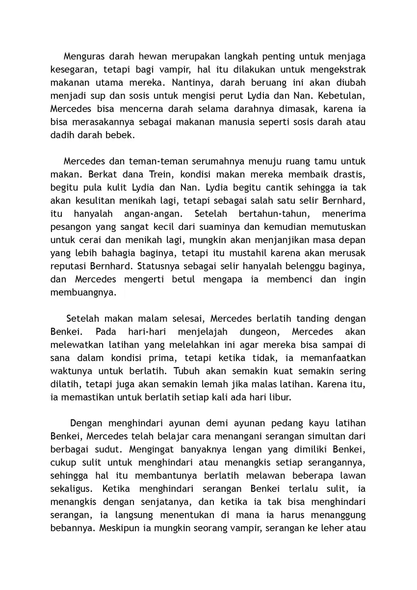 Kaketa Tsuki no Mercedes ~Kyuuketsuki no Kizoku ni Tensei Shitakedo Sute Rare Sounanode Dungeon o Seiha Suru~ Chapter 8 Gambar 51