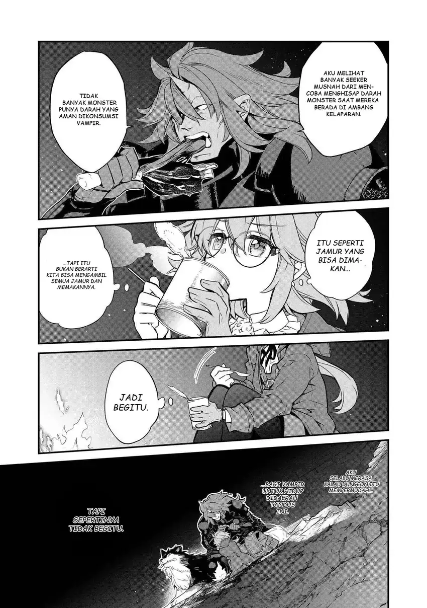 Kaketa Tsuki no Mercedes ~Kyuuketsuki no Kizoku ni Tensei Shitakedo Sute Rare Sounanode Dungeon o Seiha Suru~ Chapter 8 Gambar 24