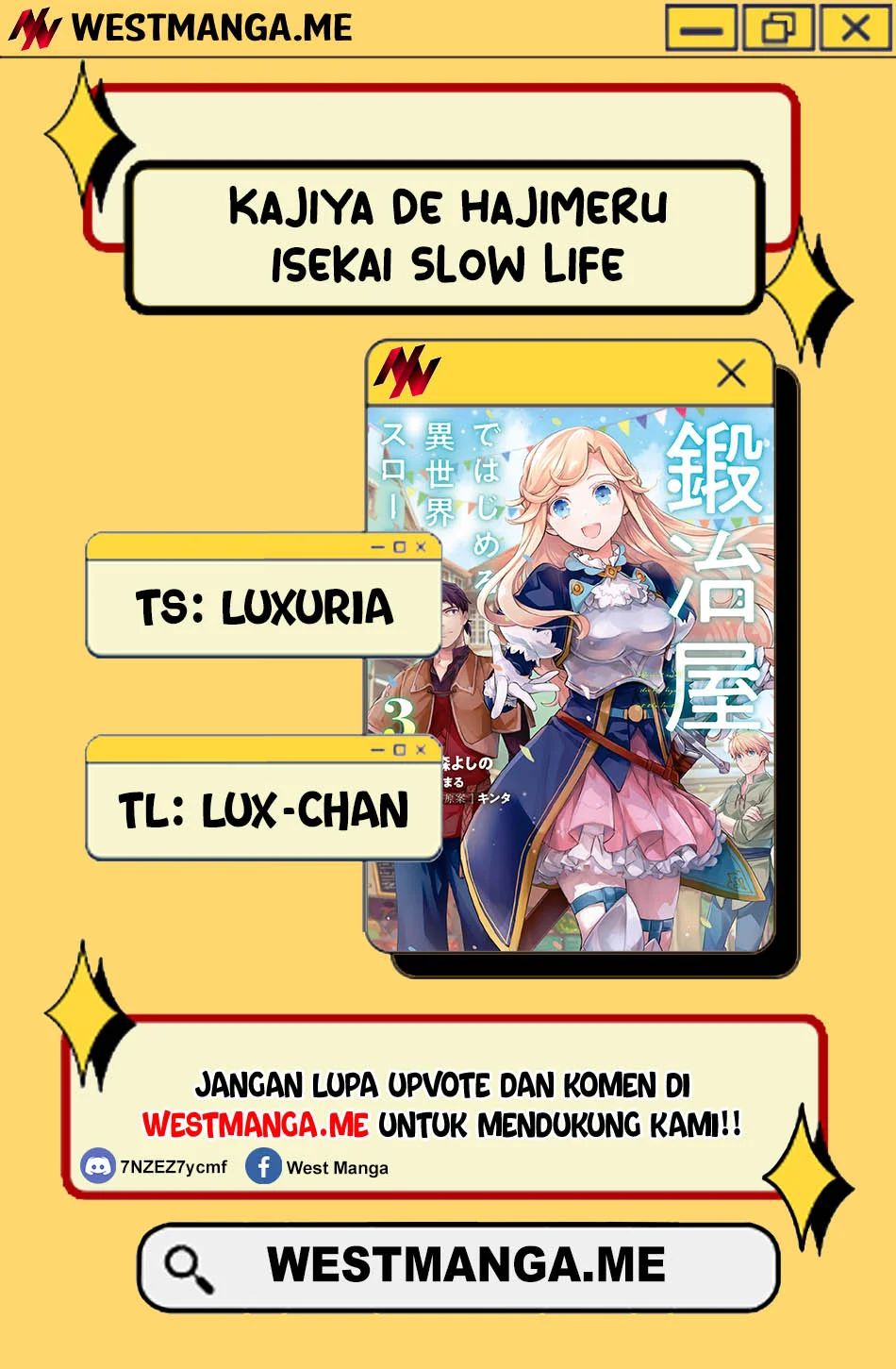 Komik Kajiya de Hajimeru Isekai Slow Life Chapter 28 gambar nomor 1