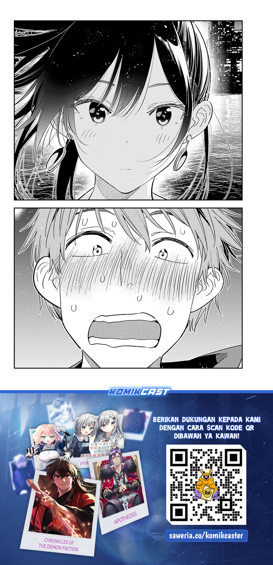 Kanojo Okarishimasu Chapter 379 Gambar 19